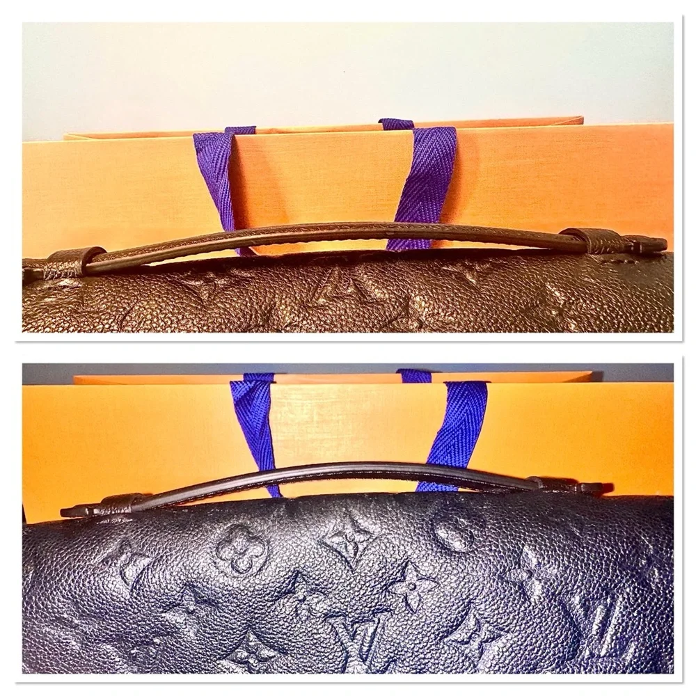 Louis Vuitton Black Empreinte Pochette Metis Crossbody